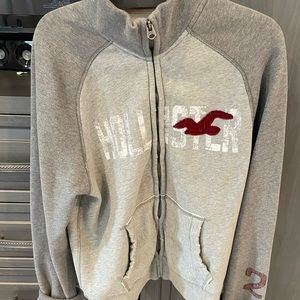 Hollister Mens Zip Up Sweatshirt Size XL